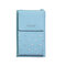Stylish 6.5inch Phone Bag 6 Card Slots Flower Pattern Flap Shoulder Bags Card Holder Wallet - Blue
