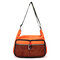 Women Designer Net Oxford Crossbody Bag Shoulder Bag  - Orange