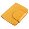 Women Genuine Leather Wallet Business Card Holder Purse  - Yellow