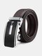 120CM Men Genuine Leather Elephant Skin Pattern Alloy Automatic Buckle Business Casual All-match Belt - #04