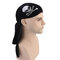 Mens Winter Warm Velvet Pirate Hat Foldable Sports Bandana Cap Cycling Headpiece - Black
