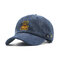 Men Women Vintage Washed Cotton Baseball Cap Casual Outdoor Sports  Sun Hats Duck Cap - Navy