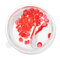 Slime de perlas mezcladas transparentes DIY Juguete de regalo para aliviar el estrés - Rojo