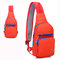 Casual Portable Lightweight Waterproof Chest Bag Shoulder Bags  - Orange