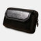 Men 6.3 Inch Solid Genuine Leather Belt Phone Bag - #02