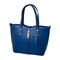 Women Casual Elegant Zipper Crossbody Bag Ladies Leisure Handbags Shopping Shoulder Bags - Dark Blue