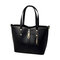 Women Casual Elegant Zipper Crossbody Bag Ladies Leisure Handbags Shopping Shoulder Bags - Black