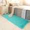 90x160cm Fashion Mat Bedroom Floor Mat Fluffy Blanket Nonslip Home Cushion Rug		 - Blue