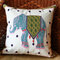 Embroidery Indian Elephant Pillow Case Decorative Pillowcases Throw Pillow Cover Square 45*45cm - 2