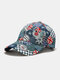 Unisex Cotton British Flag Pattern Casual Fashion Sunvisor Peaked Cap Baseball Hat - Blue