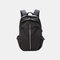Men Oxford Sport Large Capacity  15.6 Inch Laptop Bag Trip Traval Backpack - Black