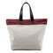 Women Canvas Hitcolor Tote Bag Casual Handbag Shoulder Bag - Red