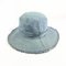 Women Cotton Burr Sunscreen Foldable Bucket Hat Outdoor Casual Travel Beach Sea Hat - 1