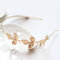 Vintage Headband Gold Leaves Plants Adjustable Headband Hair Ethnic Jewelry Accessories for Women - #1