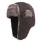 Snow Cap Men's Trapper HatThickening Plus Earmuffs Cycling Windproof Cap - Brown