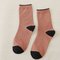 New Tube Socks Ladies Solid Color Tube Socks Creative Models Cotton Color Matching Women Socks - lotus root starch