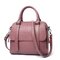 Alligator Print PU Leather Handbag Shoulder Bags Crossbody Bag For Women - Dark Pink