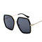 Men's Woman's Multicolor Square Frame Sunglasses Metal Frame Sunglasses - #03