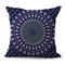 Housse de coussin en Polyester Mandala taie d'oreiller éléphant géométrique bohème décorative pour la maison - #2