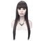 Long Straight Bangs Synthetic Hair Wigs High-temperature Silk Realistic Wig For Women - 03