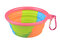 Camouflage Silicone Bowl Collapsible Portable Out Pet Bowl Cat And Dog Universal - Pink