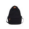 Ins Bag Female High School Forest Simple Backpack Wild Student Vintage Sense Large Capacity Campus Backpack - FT8244-black
