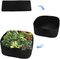 庭の植物のベッド4/8穴の長方形の植わる容器の植栽バッグプランターの鉢植え - S