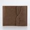 6 Card Slots PU Leather Wallet Vintage Hasp Coin Purse Card Holder For Women Men - Light Coffee