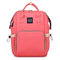 Large Capacity Diaper Bag Mommy Backpack For Men Or Women - Pink