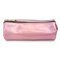Portable Hologram Mini Pencil Case Zip Pouch Storage Bag Holder - Pink