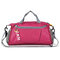 Waterproof Large Capacity Swimming Bag Wet and Dry Separation Beach Bag Storage Bag Handbag - Rose Red