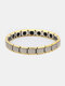 Trendy Luxury Magnet Geometric Shape Stainless Steel Bracelets - #01