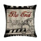 1 PC Vintage Retro Movie Projector Cinema Printed Linen Cushion Cover Home Sofa Decor Throw Pillow Cover Pillowcases - #3