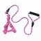 Dog Cotton Leash Rope Pull-Proof Explosion-Proof Dog Chain Cat And Dog Universal Rope Pet Supplies - Pink