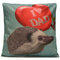 Cute Cartoon Animals Koala Dog Orangutan Throw Pillow Case Sofa Car Office Cushion Cover - #2