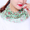 Women Breathable Thin Face Mask Open Riding Veil Shade Sunscreen Triangle Silk Scarf Neck Mask - #02