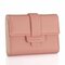 Women Stylish PU Leather Multi-slots Card Holder Purse  - Deep Pink