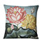 Nordic Retro Flower Tulip Linen Pillow Case Home Fabric Sofa Cushion Cover - #1