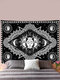 Sun Moon Mandala Padrão Tapeçaria Tapeçaria Tapeçaria Sala de estar Decoração de quarto - #05