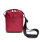 Nylon Multi-function Travel Crossbody Bag Solid Lightweight Shoulder Bag For Women - Wine Red