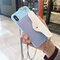  X Phone Shell Diagonal Cross Coin Purse Iphone7/8 Plus Card Package Xs Max Silicone 6s Protective Cover  - Blue