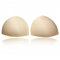 Women Sexy Replace Insert Bras Pad Triangle Removable Chest Pads - Nude