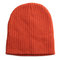كيد الأطفال الطفل قبعة الاكريليك المرنة سكالي قبعة الشتاء محبوك قبعة الكروشيه - البرتقالي