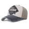 Result Washed Fine Cotton Baseball Cap Breathable Sun Hat Adjustable - Black