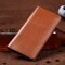 Men Genuine Leather Large Capacity Phone Bag Wallet - Brown 1
