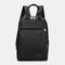 Women Anti theft Large Capacity Waterproof Backpack School Bag - Black