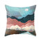 Modern Abstract Landscape Moon Linen Cushion Cover Home Sofa Throw Pillowcases Home Decor - #7