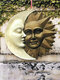 متناغم الشمس والقمر السماوية حديقة الباب الأمامي الجدار الشنق ديكور رمضان مهرجان هدية الزفاف زخرفة - #01