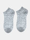 Women Cotton Anti-woven Cartoon Bear Pattern Cute Casual Socks - Light Grey