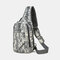 Men Oxford Camouflage Multi-carry Tactical Fishing Travel Outdoor Chest Bag Sling Bag - #04
